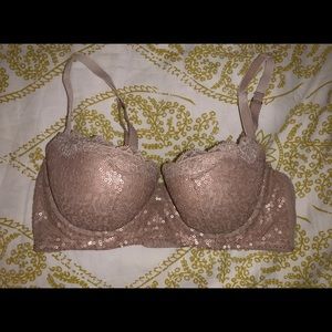 Gold sequin Aerie Bra! 34B!